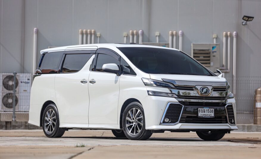 Toyota Vellfire 2.5 ZG Edition PF-รถบ้านมือสอง