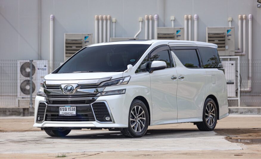 Toyota Vellfire 2.5 ZG Edition PF-รถบ้านมือสอง