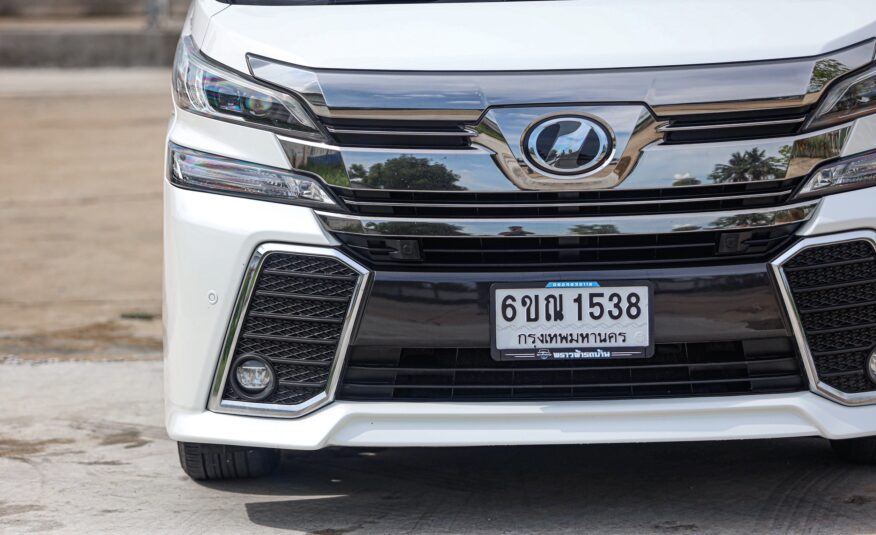 Toyota Vellfire 2.5 ZG Edition PF-รถบ้านมือสอง